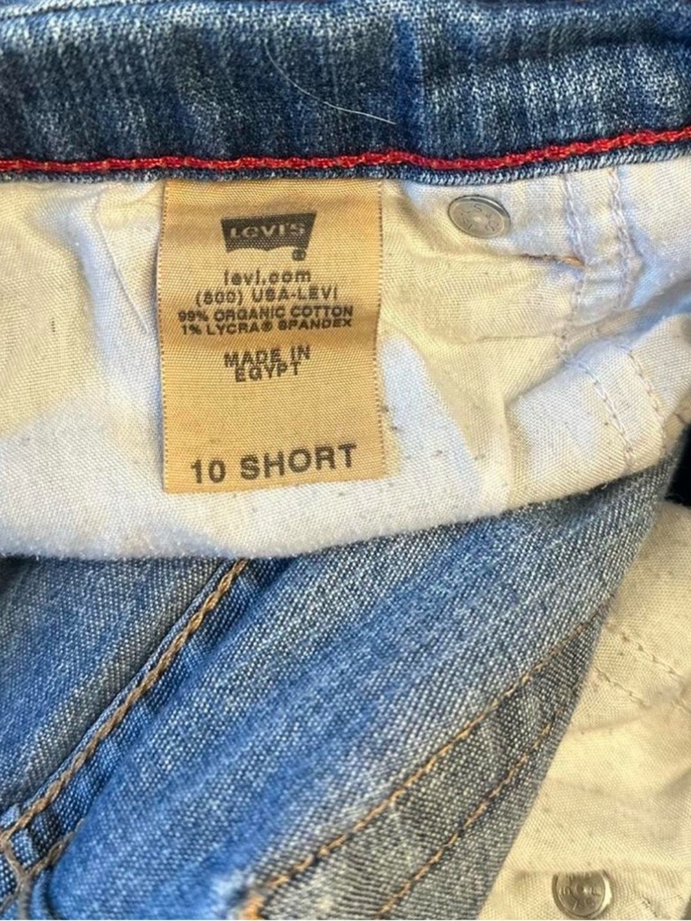 Y2K 2008 Levi's 550 Womens Relaxed Bootcut Jeans Medium Wash Blue Denim Size 10S - Picture 7 of 8